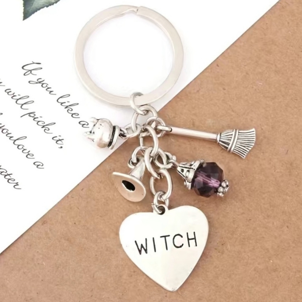Witch Charms Keychain